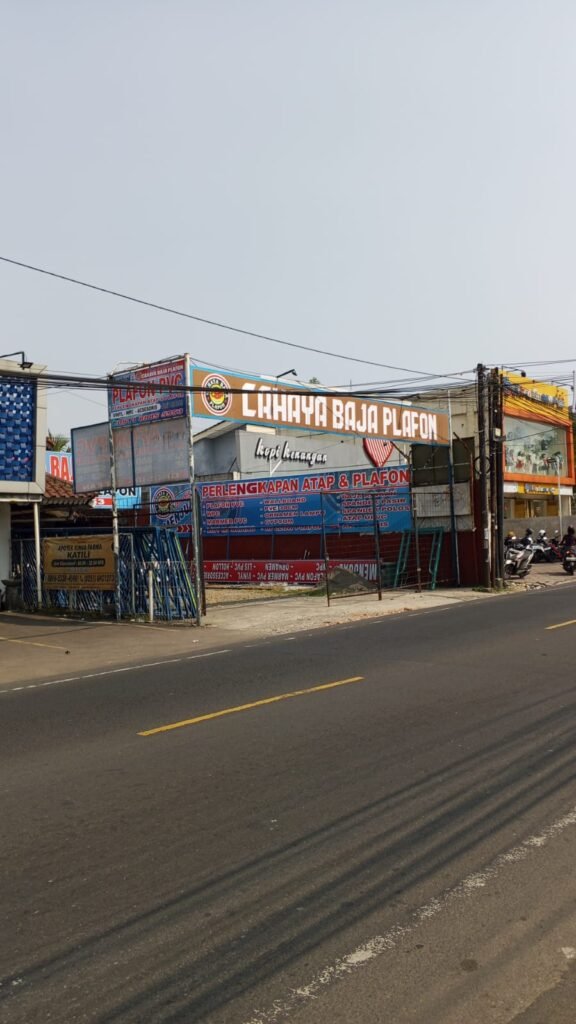 Toko Plafon PVC Dramaga Bogor - Cahaya Baja Plafon by 72 Group PVC - 08111115070 - https://cahayabajaplafon.id - melayani area Bogor, Depok, Cianjur, dan Sekitarmya